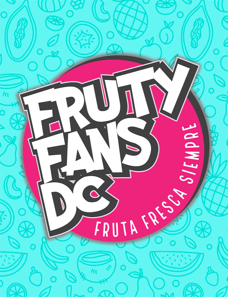 logo y composición FrutyFans DC